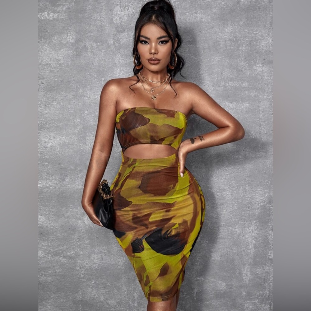 Mini Cut Out Dress